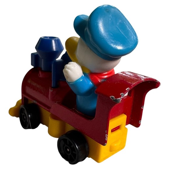 Vintage DISNEY DONALD DUCK 1985 TOMY Diecast Steam Locomotive Toy‎ Train - Picture 3 of 4